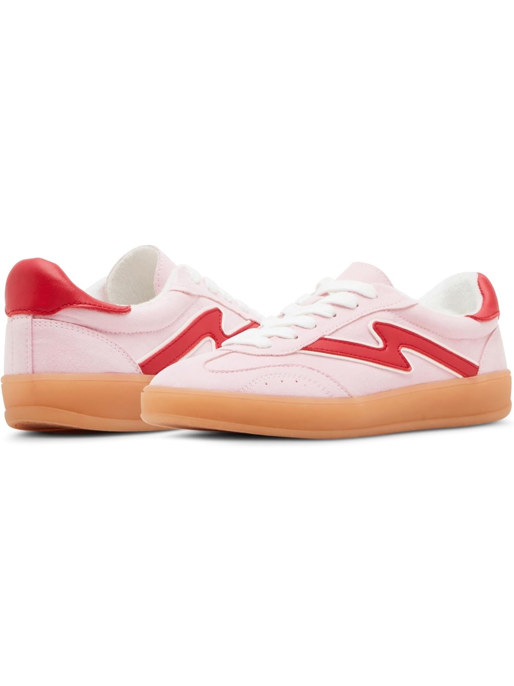 Madden Girl Pink and Red Low-Top Sneakersn size 11